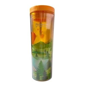 Starbucks Philippines 18th Anniversary Tumbler 16oz Multicolor NWOB